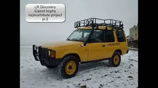 LR Discovery 200tdi Camel trophy replica project part 2.