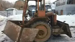 Снегоуборщик из трактора Т-16. Мини трактор для расчистки от снега