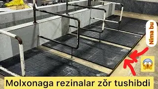 YANGILIKNI ZǑRI 😳 ENDI Qishda mol qoyingiz sovuqotmaydi 🥶 rezina toshamalar #chorva