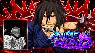 SHOWCASING THE NEW RARITY STORY TELLER SHINY MONARCH MADARA In Anime Story 2!!! (Roblox)