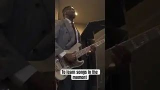 The Key To Learning Songs in The Moment #travisdykes #musician #bass