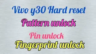 Vivo y30 Hard Reset UMT|Vivo Hard reset|UMT|Vivo y30 pattern unlock|Vivo Y30 Pin lock|Vivo y30 umt
