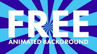 No Copyright Sunburst Looped Animated Background #motionmade