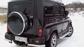 #1566. UAZ Hunter Gelandewagen [RUSSIAN SUPER AUTO]