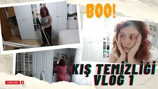 KIŞ TEMİZLİĞİ VLOG 1 #temizlik #düzen #evmodu