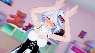 Furina maid outfit 😼- Cat dance -【MMD Genshin Impact 4K | 60FPS】
