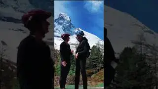 Close encounter with the Matterhorn in Zermatt, Switzerland