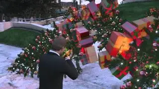 WTF ON GTA 5 !! CHRISTMAS TREE ON GTA 5
