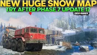New Huge Winter Region in SnowRunner Medvedovsk You Should Try After Phase 7 Update Region