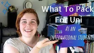 What To Pack For Uni (International Student Edition) // Malene S. Simonsen
