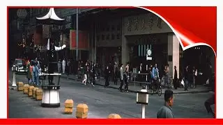 30 Rare Color Photographs Of Hong Kong In The 1950S  !
