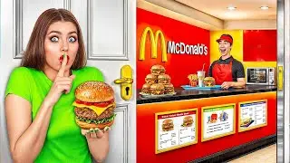 Мы Построили Макдональдс из Картона у Себя Дома от Multi DO Smile