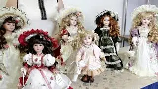 Фарфоровые куклы от 