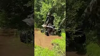 Мото-квадро покатуха по лесам и лужам