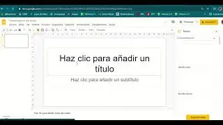 Crear una presentación en Google Slides