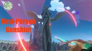 First Person Genshin Impact Mod!