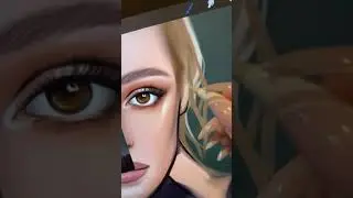 Рисую Настю Ивлееву 