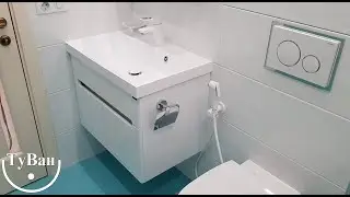 Сделали ванную. Квартира студия. Свободная планировка
