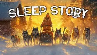 The Woman and her Huskies: A Cozy Sleep Story in the Alaskan Wilderness