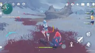 Obtain Chilled Meat (Part 1) Dragonspine Genshin Impact
