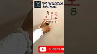 Decimal Multiplication | Multiplication of Decimals | DeerMaths