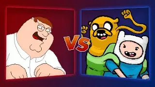 MUGEN Battle - Peter Griffin vs Finn/Jake