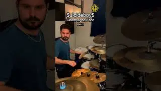 (P2) CHAMPAGNE FACE $UICIDEBOY$ DRUM COVER 