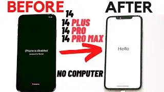 How to Unlock Disabled iPhone 14/iPhone 14 Pro/iPhone 14 Plus without COMPUTER, or iTunes