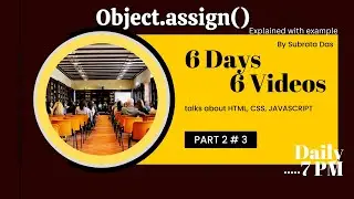object dot assign understand with example in english