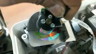 sharp pg-lw3000 projector , problem is power on and off immediately, colour wheel not working
