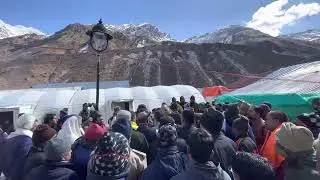 Pushkar singh dhami at Kedarnath