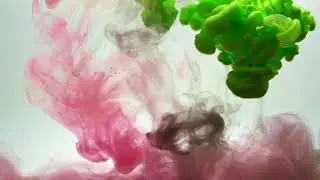 Ink in Water Background (4K) - Royalty free stock video