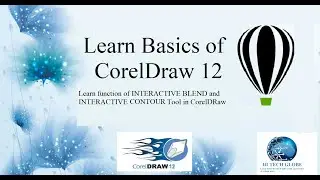 Learn the function of Interactive blend tool and interactive contour tool in CORELDRAW