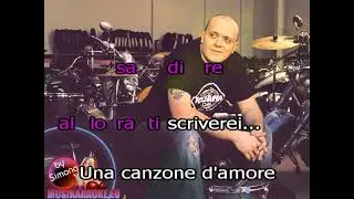 883 - Una Canzone D'amore (karaoke - fair use)