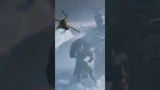 WUKONG Flies Towards FIVE GIANTS in the Beginning of BLACK MYTH WUKONG Game Intro #Shorts