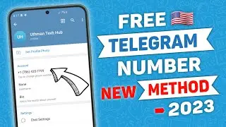 How To Create Free Telegram Account 2023 | Telegram Without Phone Number