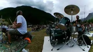Rockin'1000 VR Drums 360 Courmayeur Val Veny 2017