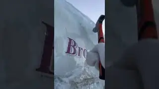 ДОМ НА КОЛЁСАХ ВЕСЬ ВО ЛЬДУ 🥶