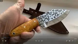 Короткий обзор. Нож фултанг КРОС.