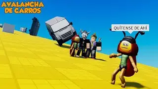 AVALANCHA DE CARROS MOMENTOS DIVERTIDOS (ROBLOX)