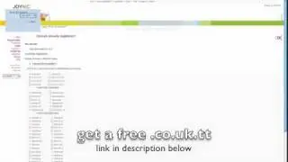 How to get a free .co.uk.tt domain !