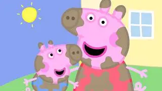 Peppa Pig - Muddy Puddles 🫟 FULL EPISODE  - English Shows & Cartoons