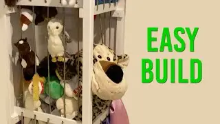 Easy to Build a Toy Zoo for Stuffed Animals