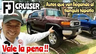 ❤ MIRA Que llego! ❤ precios autos usados tianguis Mexico, toyota fj 4X4.