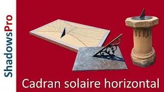 Le cadran solaire horizontal