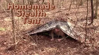 Make A Cheap Tent Into A Low Profile Camo Shelter
