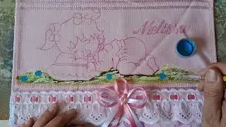 Como fazer chão na pintura em tecido🎨🖌