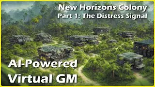 AI Gamemaster - Play Traveller Rpg Solo | Rescue at New Horizons Colony | Chapter 1