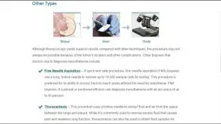 65 Mesothelioma Care