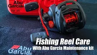 How can you care a baitcaster reel with Abu Garcia maintenance kit - Abu Garcia Black max